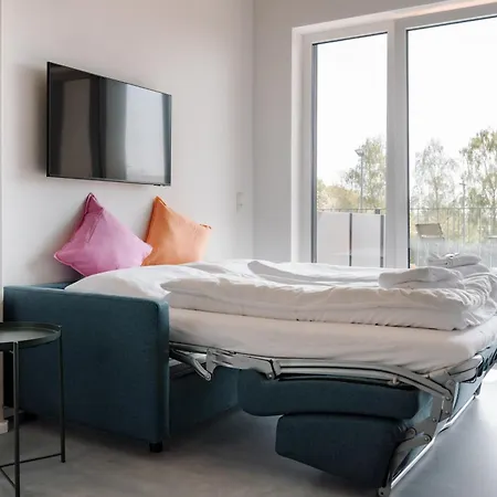 아파트 Skyrise Rammingen - Moderne Mit Kueche & Parkplatz