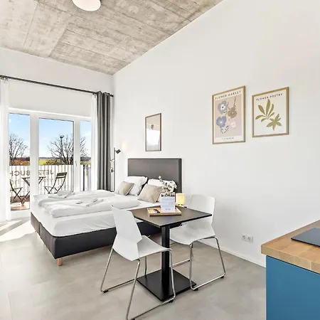 Skyrise Rammingen - Moderne Mit Küche&parkplatz Apartment