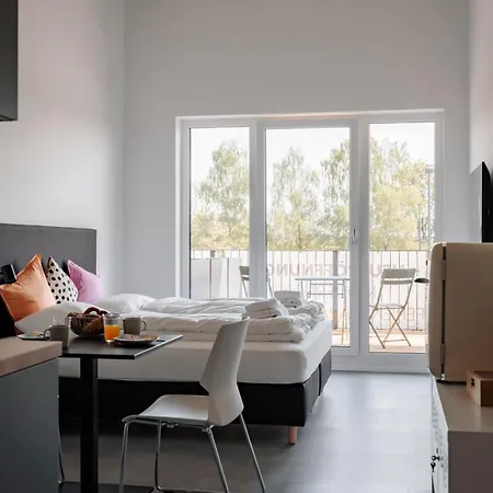 Apartmán Skyrise Rammingen - Moderne Mit Kueche & Parkplatz 3*