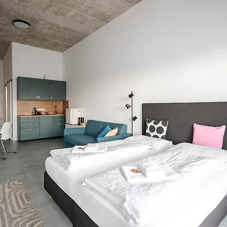 Apartment Skyrise Rammingen - Moderne Mit Kueche & Parkplatz Bad Worishofen