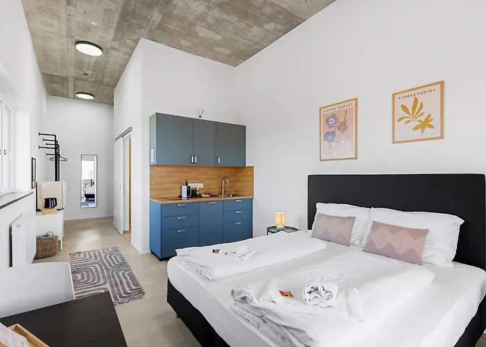 Moderne Mit Kueche, Wlan & Parkplatz - Ruhige Lage Apartment Bad Worishofen